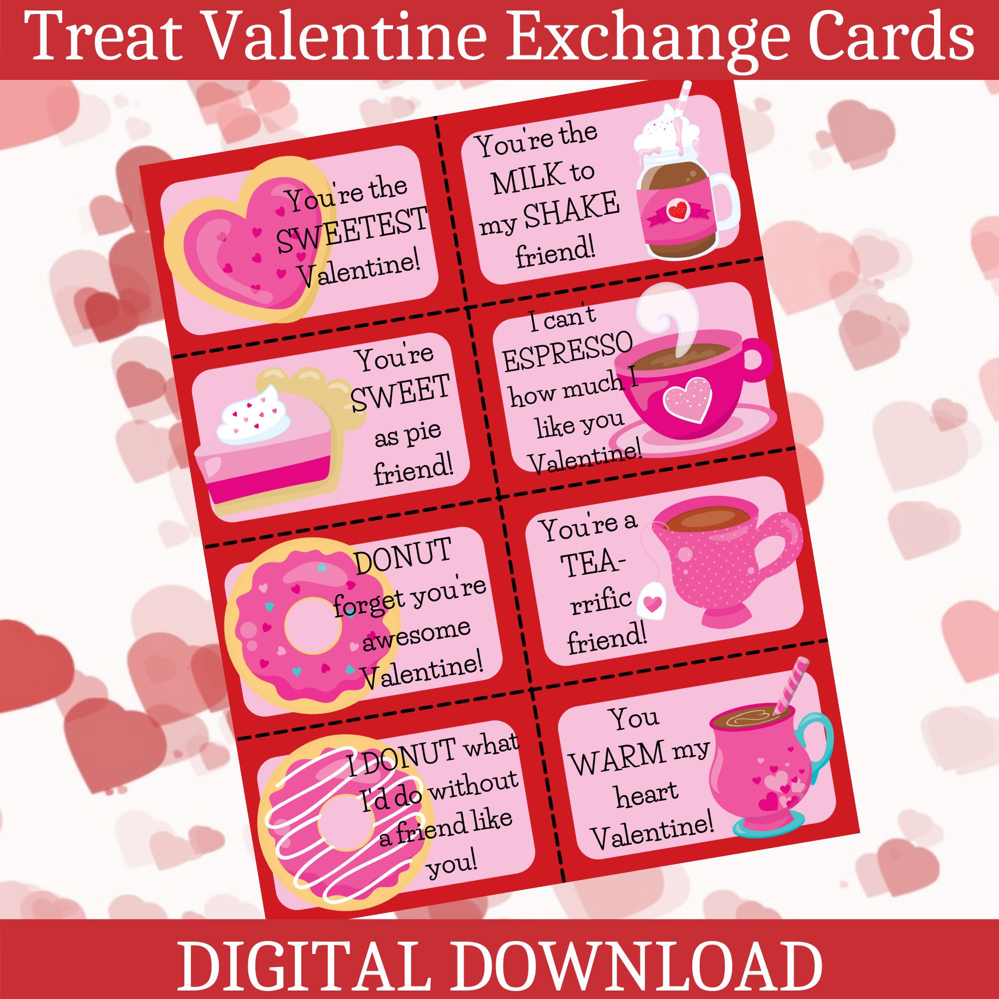 treat-valentine-exchange-cards-kids-valentine-cards-treat-etsy