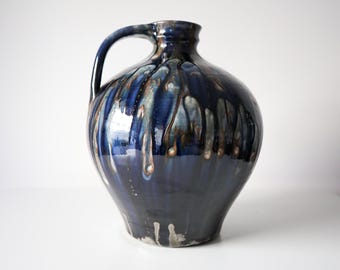 Large Textured Ceramic Vase • Wabi Sabi Organic Modern Pottery • Minimalist Home Decor Amayo