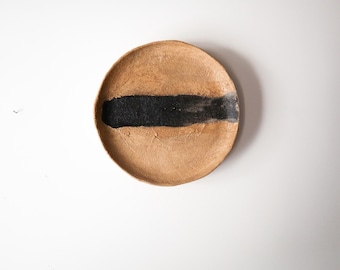 Handmade  Paper Clay Wabi-Sabi  Textured Wall Sculpture, Japandi Organic Decor Kurokawa