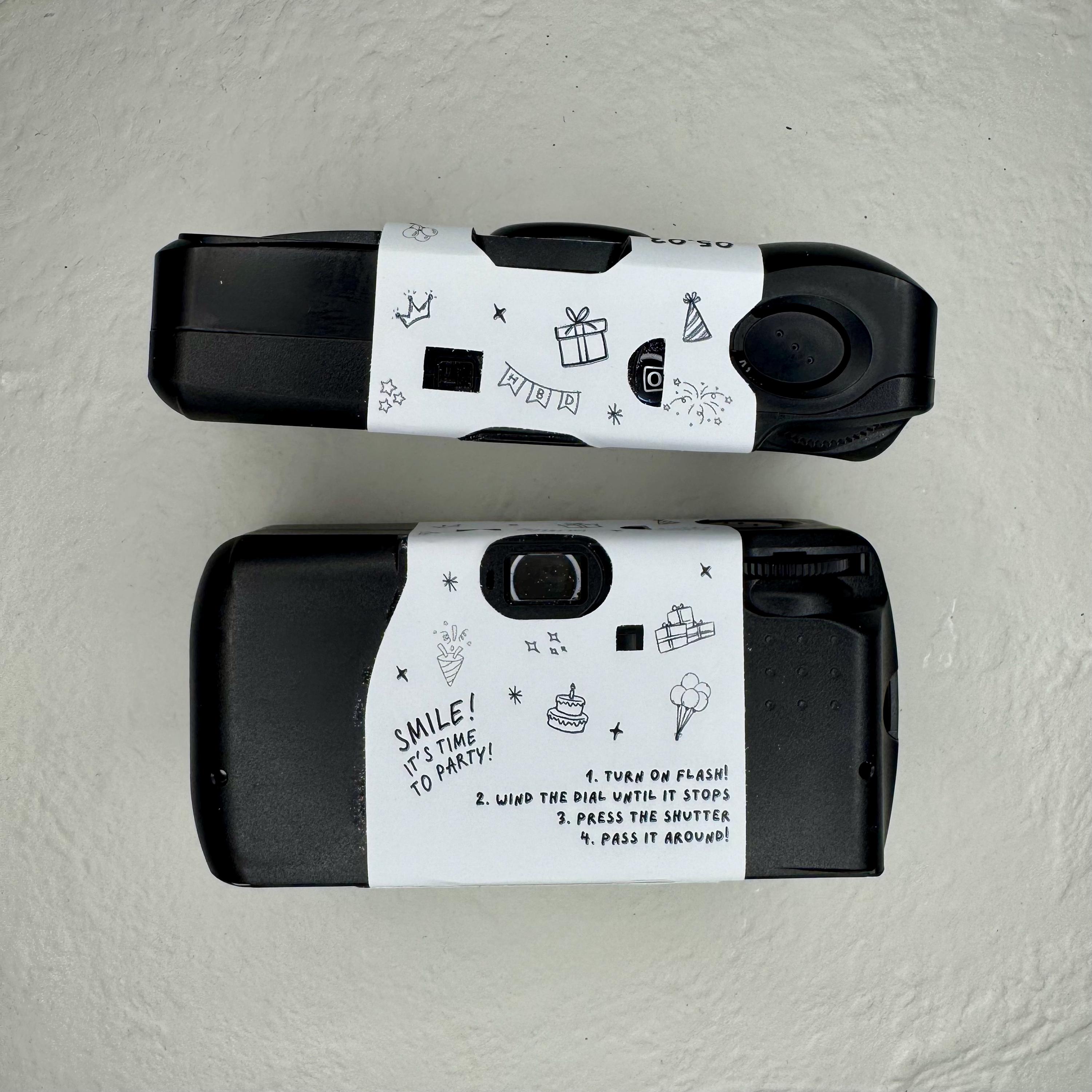 Custom Fujifilm Disposable Camera Wrap Sticker – Personalized