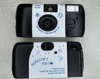 Custom Wrap Sticker for Fujifilm Disposable Camera (USD 8.00 each) - Bachelorette Party