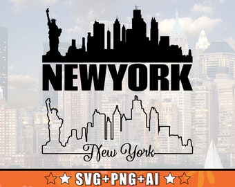 New York Skyline Etsy