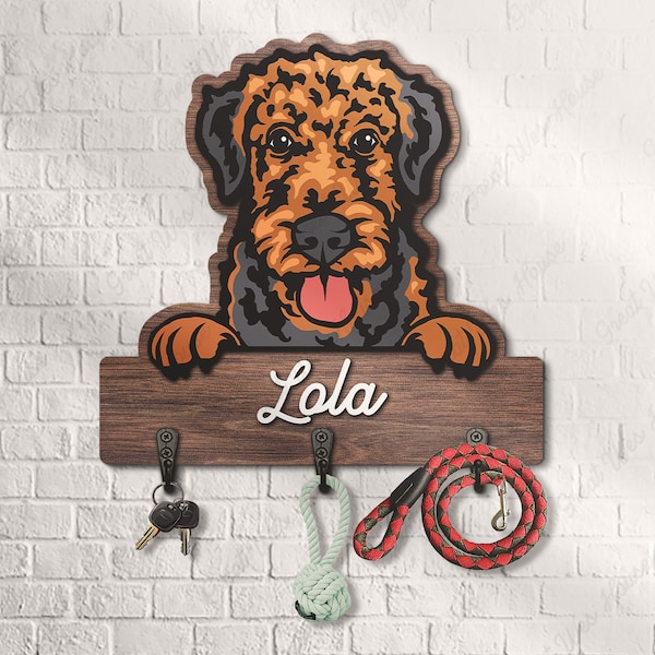 Custom Wooden Shiplap Leash Holder Personalized Dog Golden Retriever Leash Holder Dog Dachshund Paw Key Holder Dog Mudroom Hook Hanging Sign