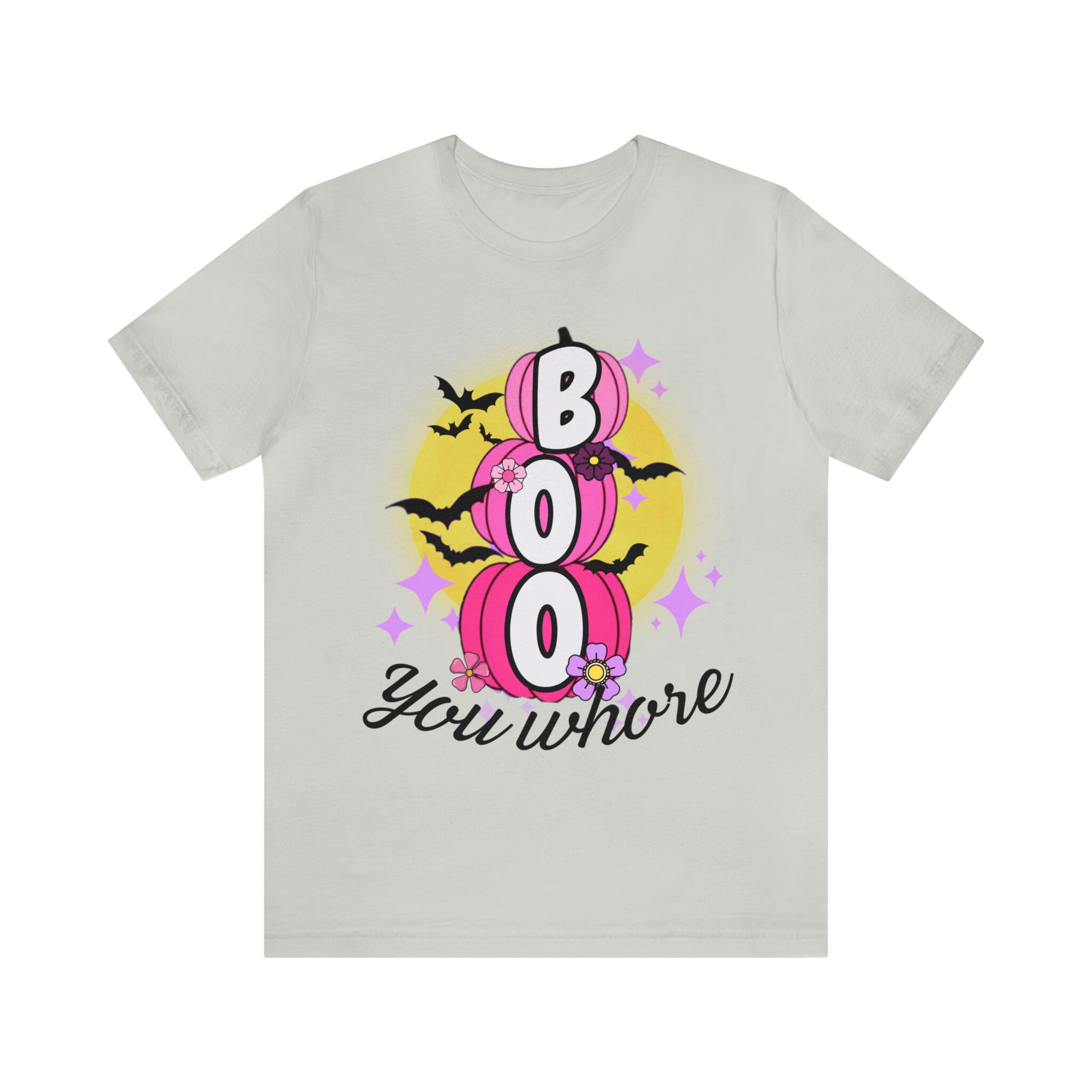 Discover Boo you whore mean girls inspired halloween pastel gothUnisex Jersey Short Sleeve Tee