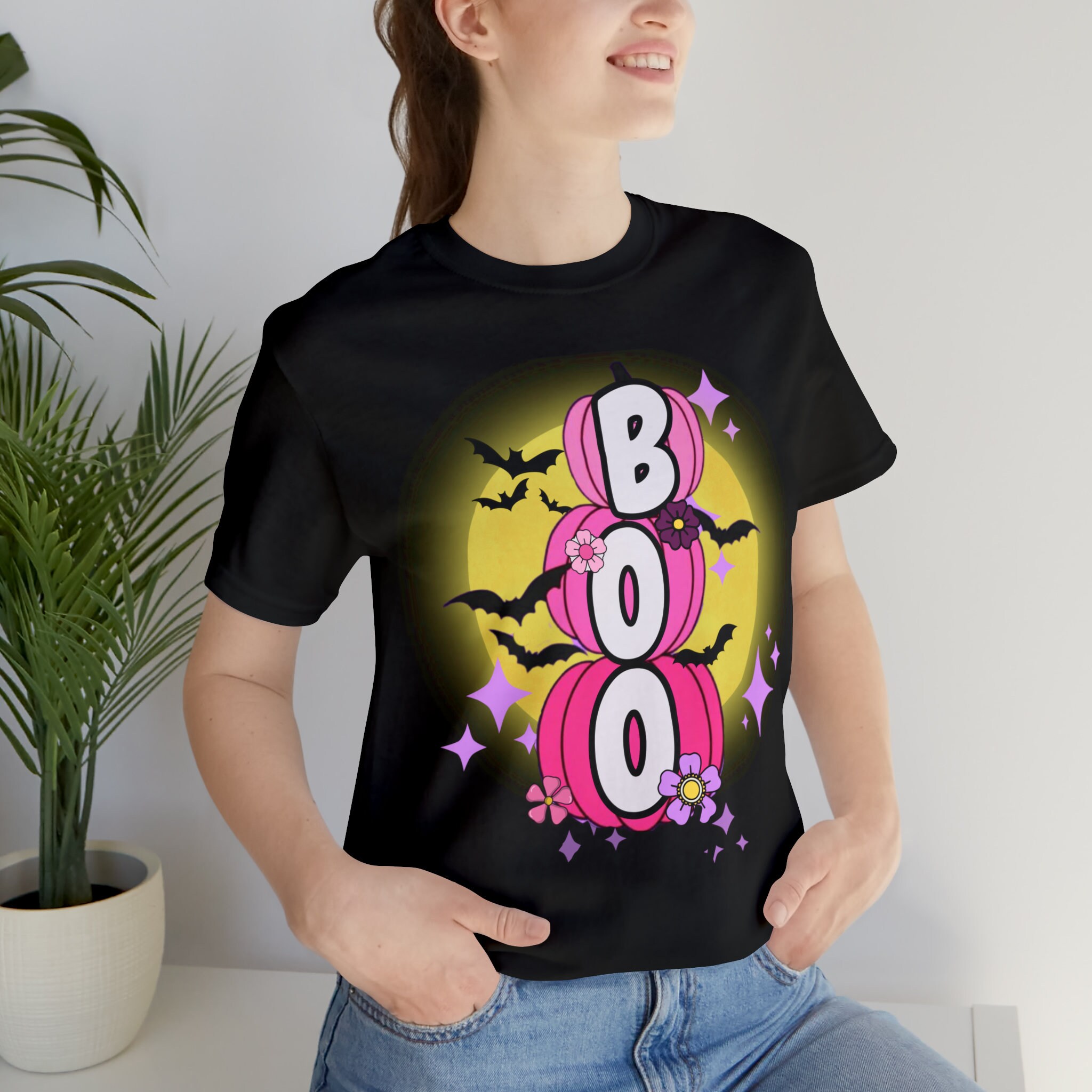 Discover Boo you whore mean girls inspired halloween pastel gothUnisex Jersey Short Sleeve Tee