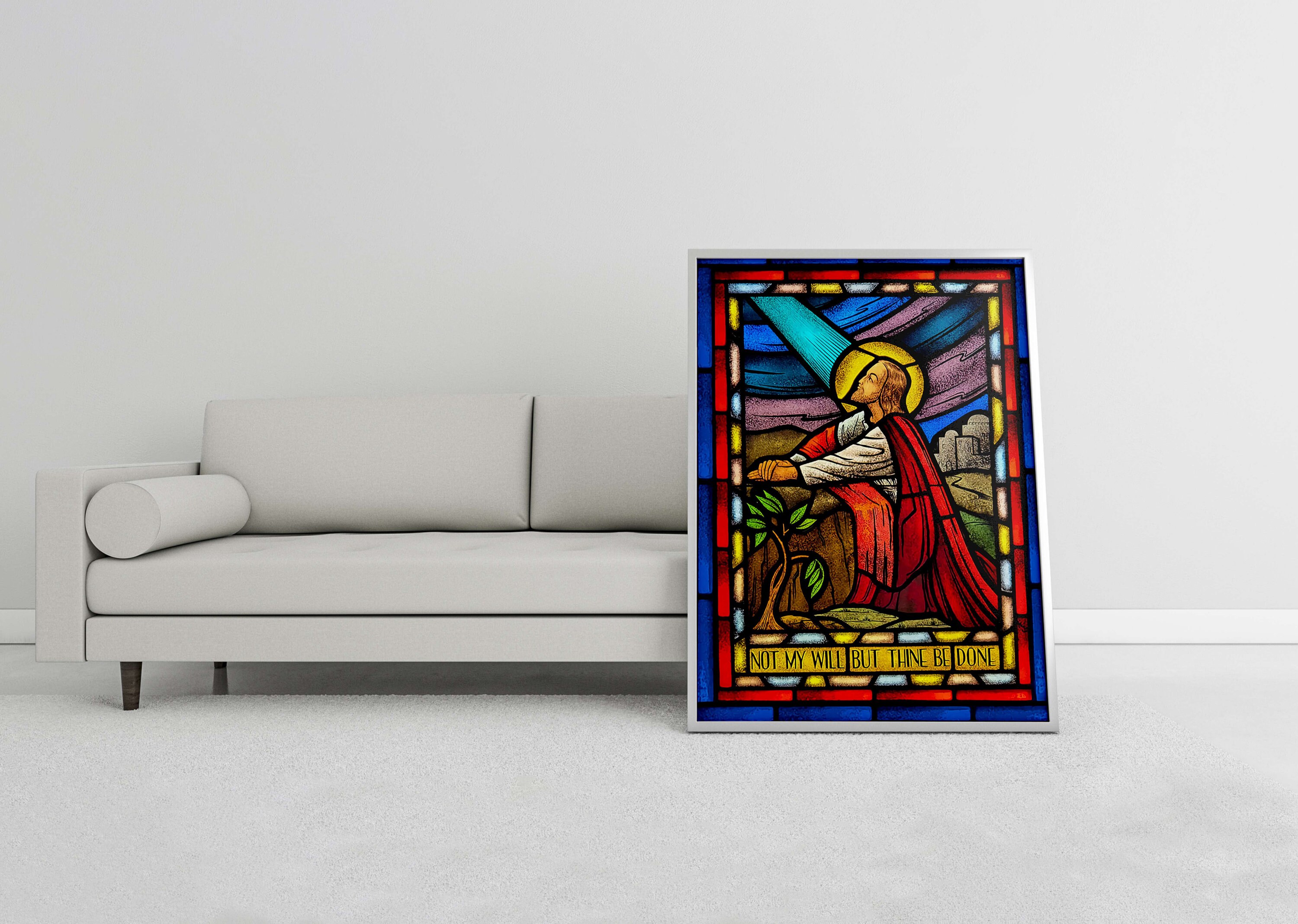 Christus beten im Garten Poster Stile Druck Home Decor | Etsy