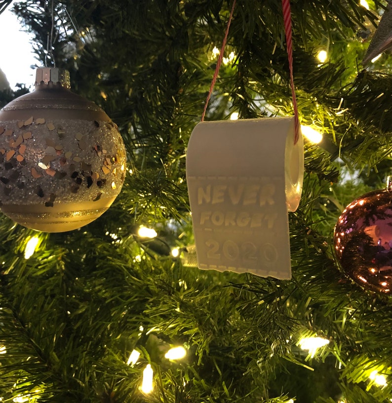 Toilet Paper Christmas Tree Ornament Christmas Gift Christmas Ornament 2020 Christmas Gift 2020 New Year Gift 2021