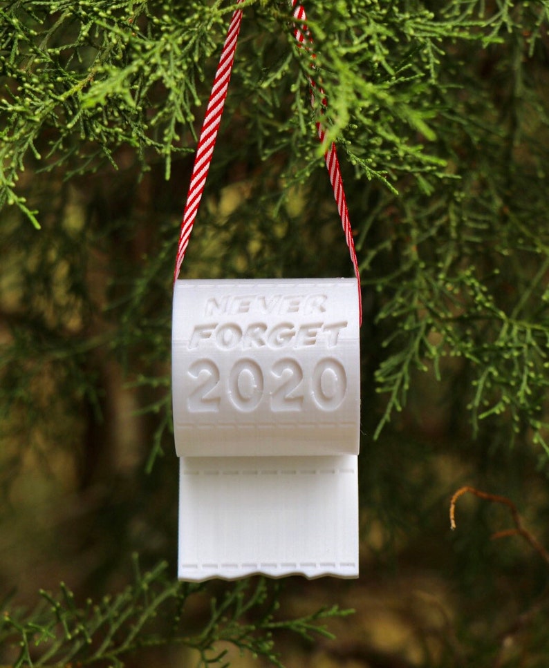 Toilet Paper Christmas Tree Ornament Christmas Gift Christmas Ornament 2020 Christmas Gift 2020 New Year Gift 2021