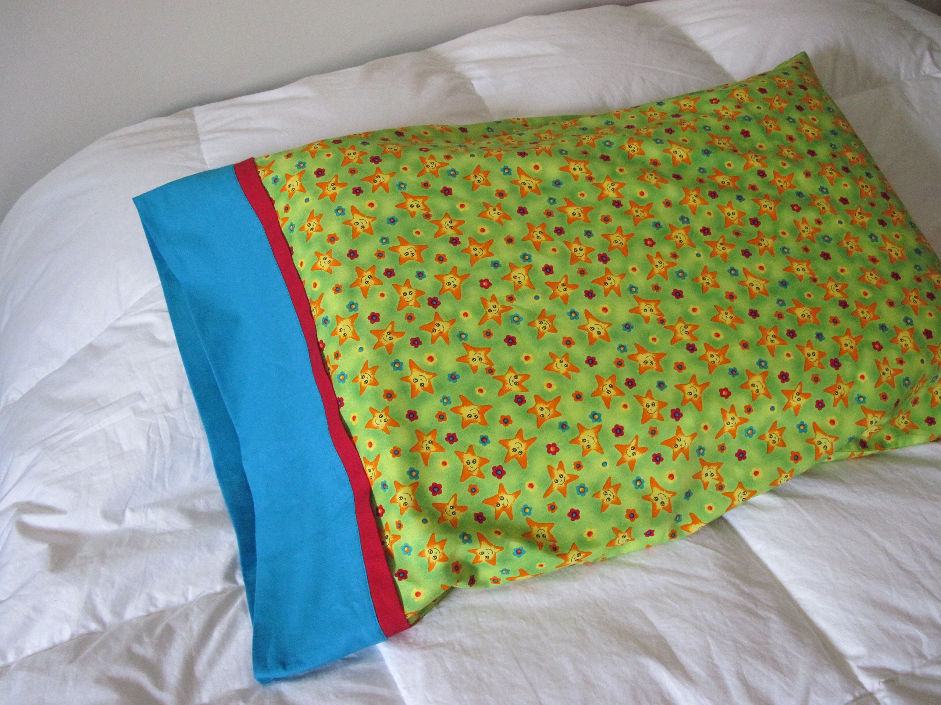 Pillowcase Child's Bedding Themed Pillowcase Smiling Etsy UK