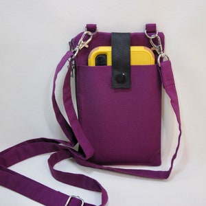 Estuche con cremallera para teléfono, Funda para celular, Estuche para teléfono con llavero en el interior, Estuche para celular de mujer, Billetera para teléfono, Estuche reutilizable, Monedero, Hecho a mano