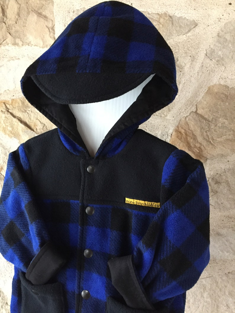 Veste En Cuir De Buffle Bleu Patiné LA FERIA - Taille 36 EUR - Occasion En Super état