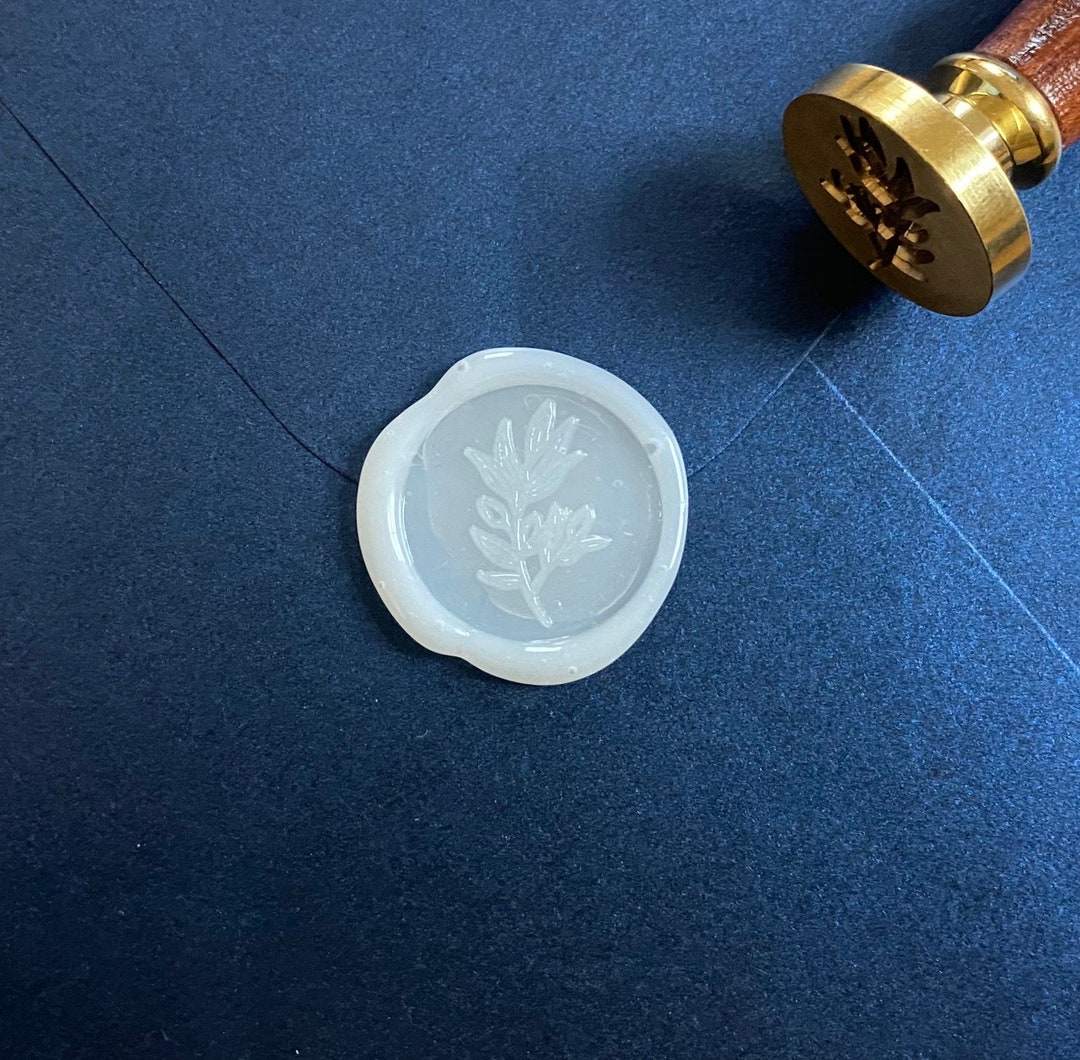 Olive Branch Wax Seal Self Adhesive Wax Seal Sticker Peel and Etsy UK