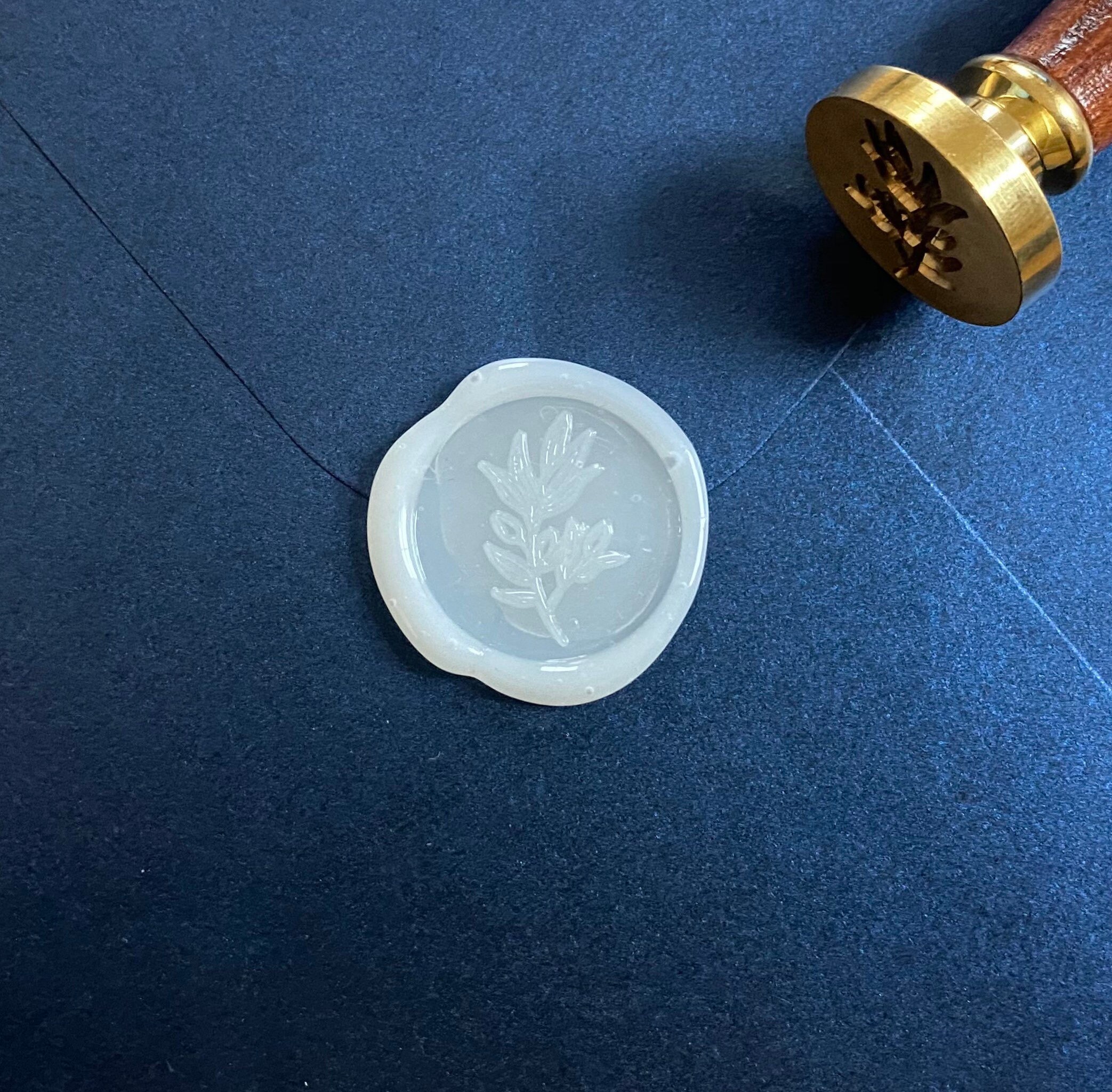 Olive Branch Wax Seal Self Adhesive Wax Seal Sticker Peel and Etsy UK