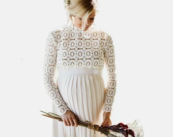 Vintage Maternity Dress