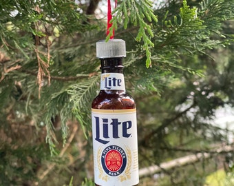 Beer Christmas Ornament (new bottle design)