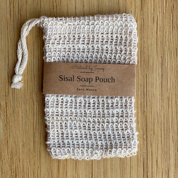 Soap Saver Pouch | Soap Saver Hang Up | Body Scrubber | Soap Sack | Soap Holder | Zero Waste | Eco Friendly | Plastic Free