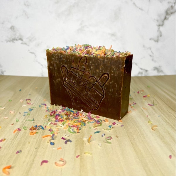 Dark Vanilla Cake | Homemade Soap | Colors | Buy 4 Soaps Get 1 FREE Soap Bar