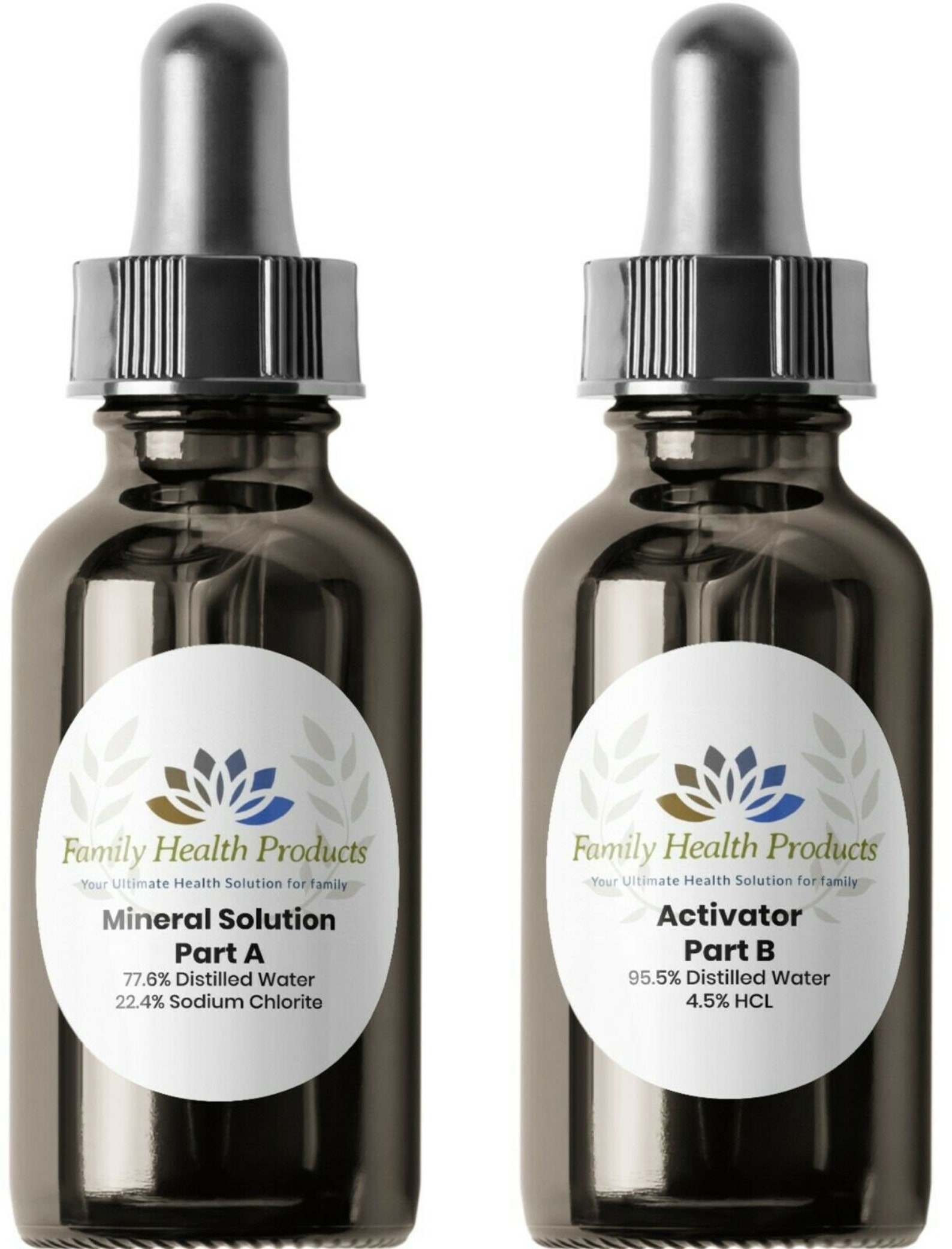 Chlorine dioxide Kit 2 oz Chlorite ClO2 2oz hydrochloric Etsy