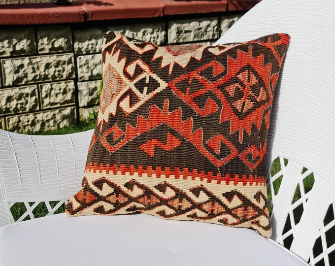 Turkish Rug Carpet Home Pillow A018