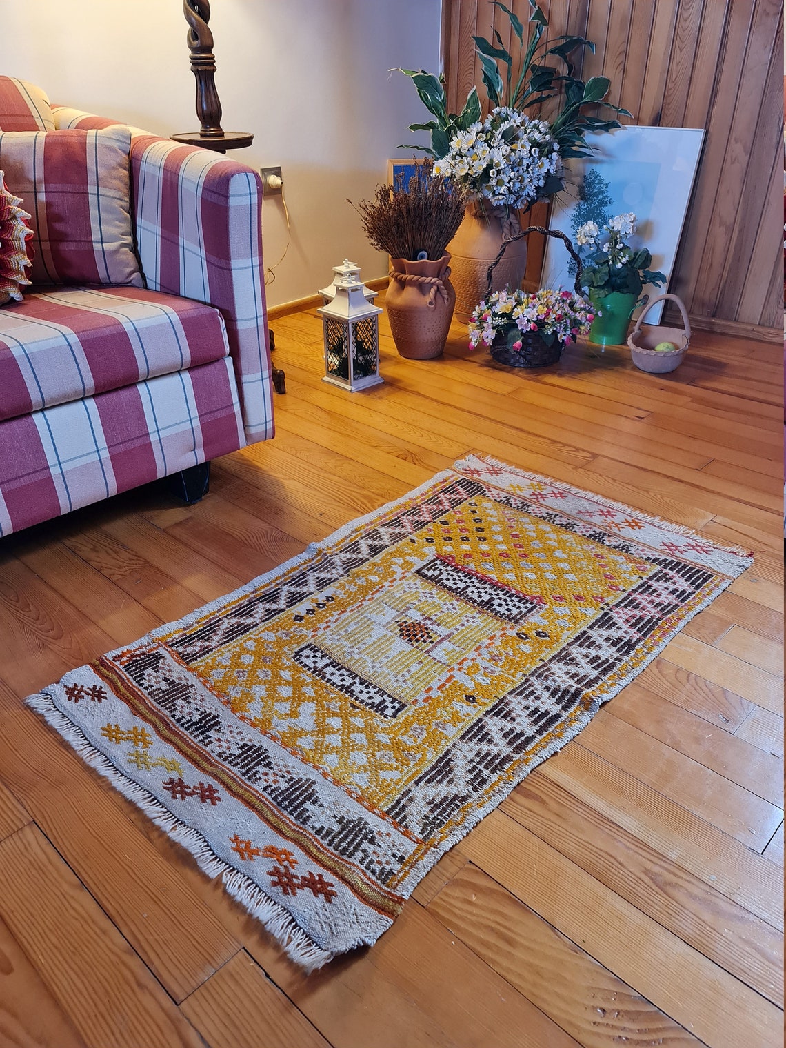 Turkish Rug Handmade Rug 3.6 ft X 2.1 ft. A009 Etsy