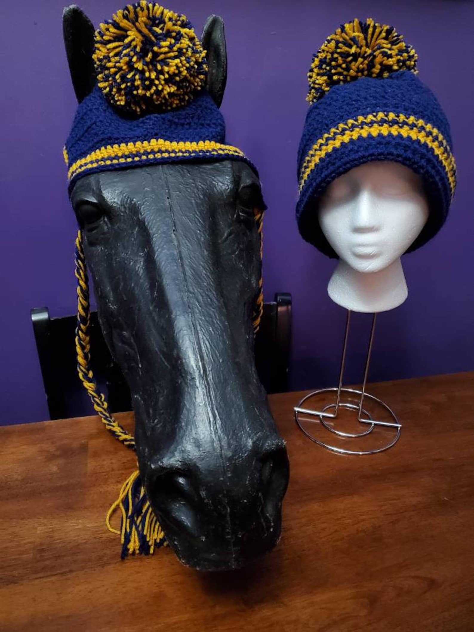 Crochet Horse Hat PATTERN and Matching Riders Hat PATTERN Etsy
