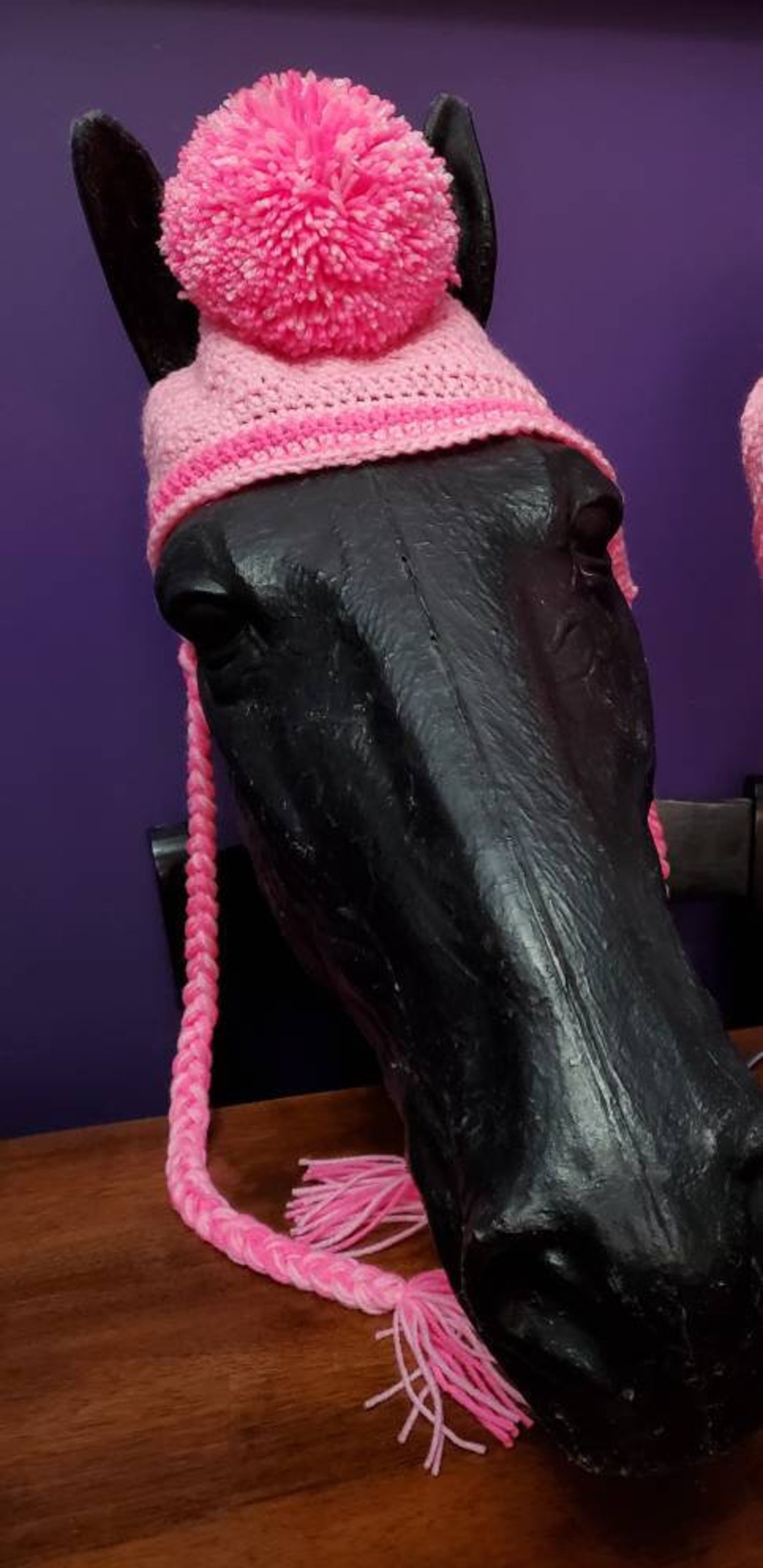 Crochet Horse Hat PATTERN ONLY Etsy Canada