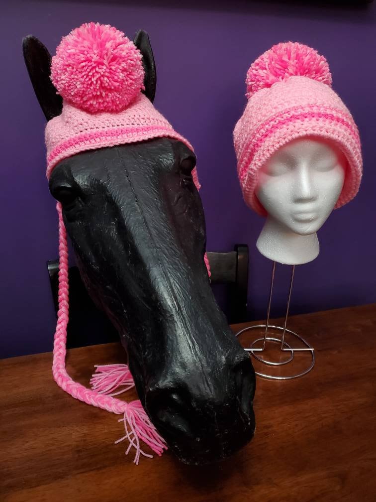Crochet Horse Hat PATTERN and Matching Riders Hat PATTERN Etsy