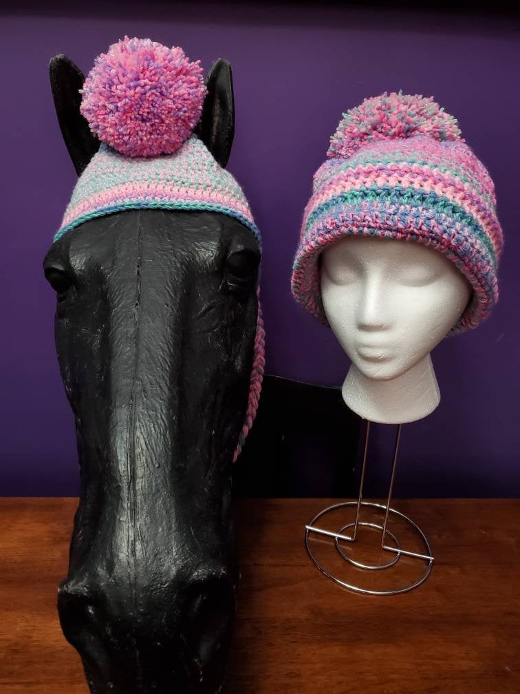 Crochet Horse Hat PATTERN and Matching Riders Hat PATTERN Etsy