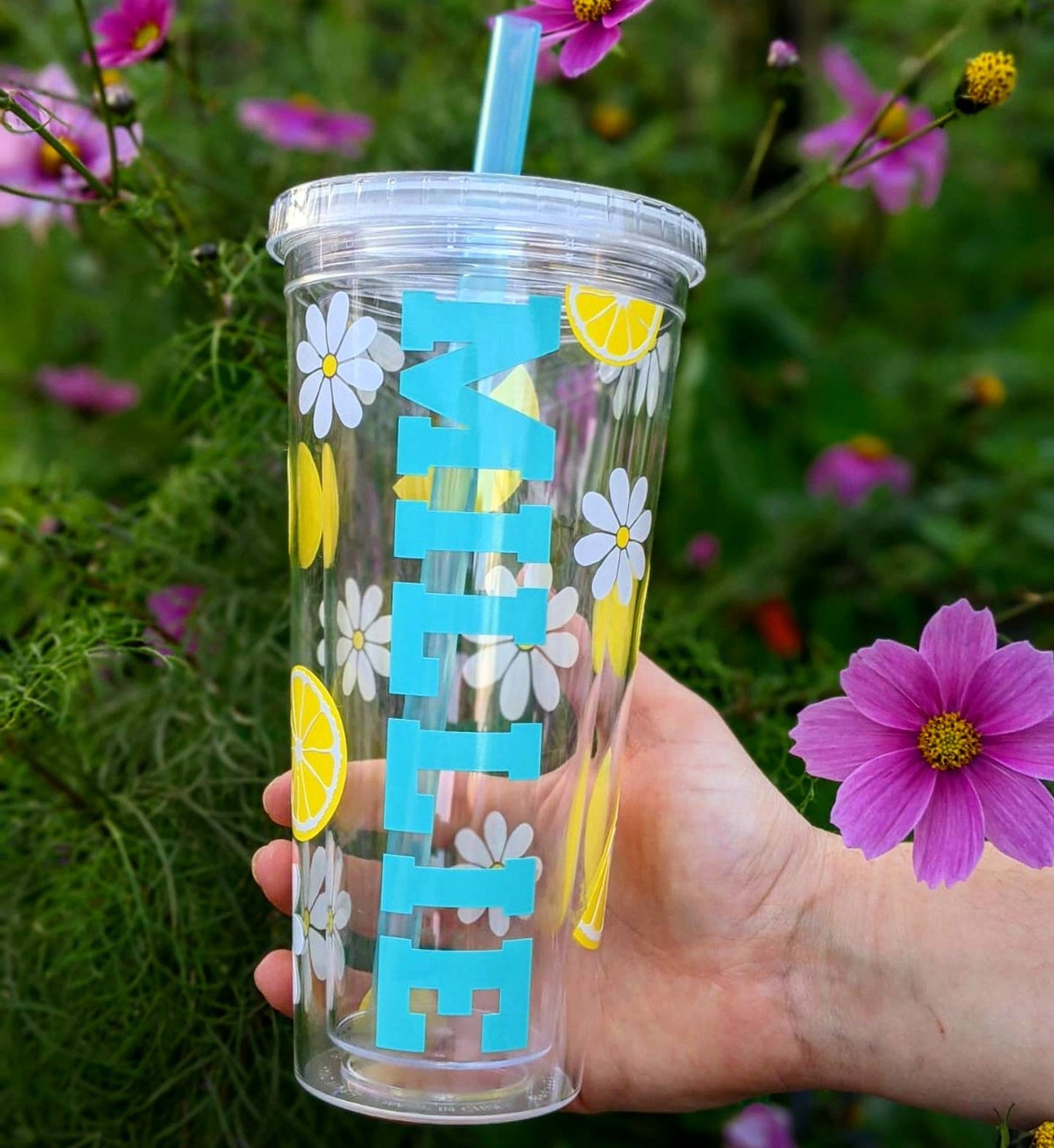Bubble Tea Tumbler/Reusable Tumbler/Boba Cup/Personalised Etsy
