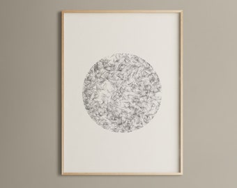 Semi Circle Print Set Black and White Geometric Stripes Art - Etsy
