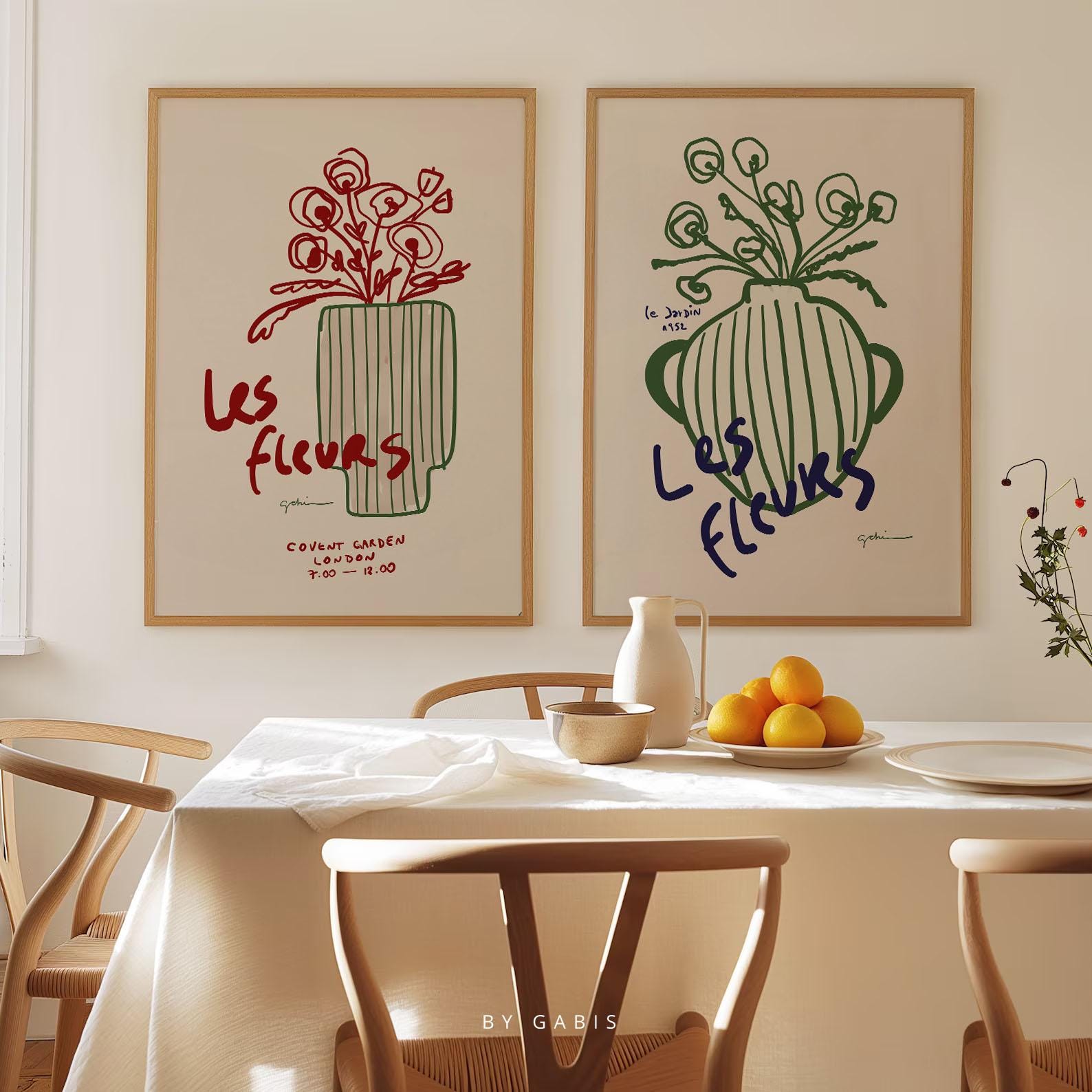 Les Fleurs | French Art Shop