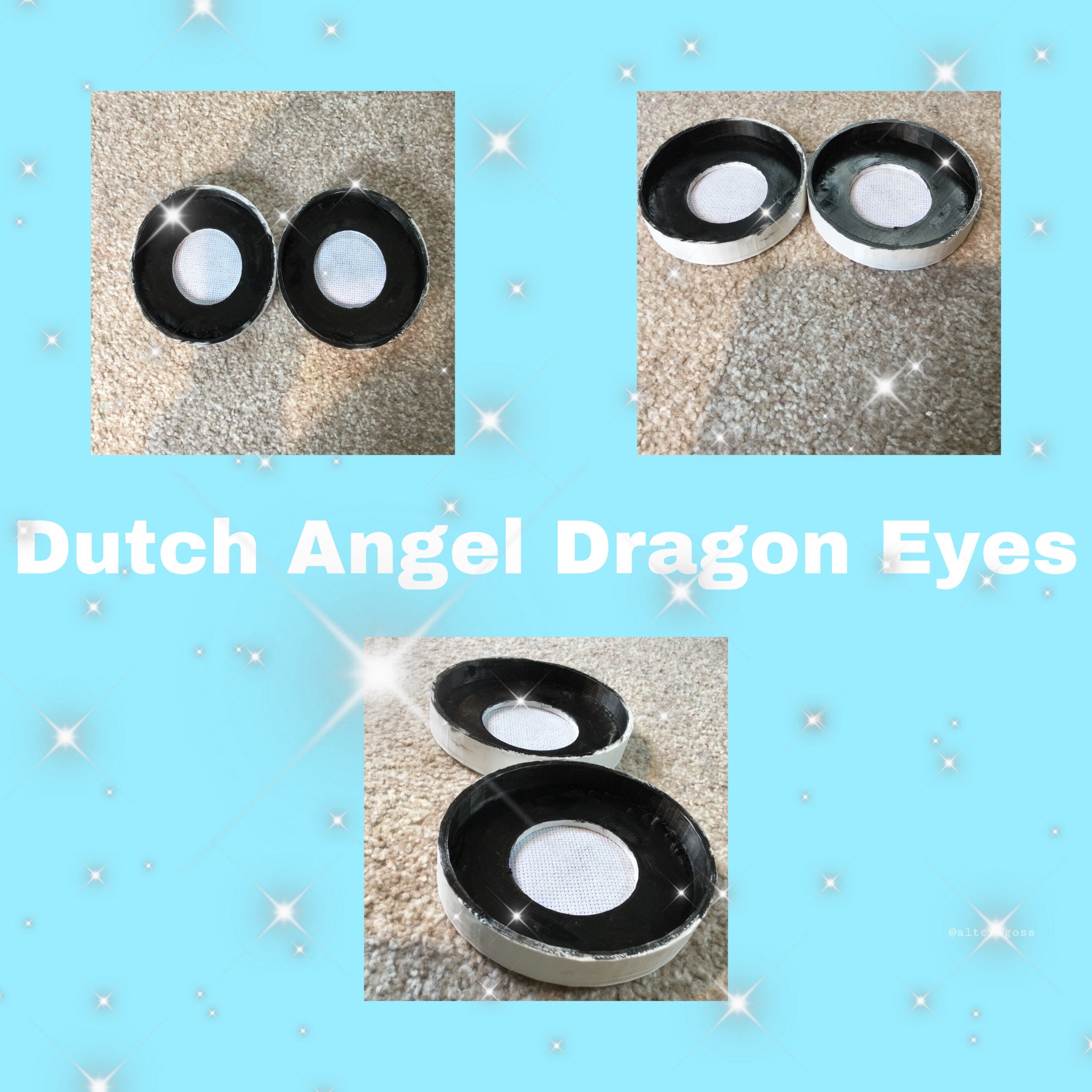 3D Printed Follow-Me Fursuit Eyes | Etsy