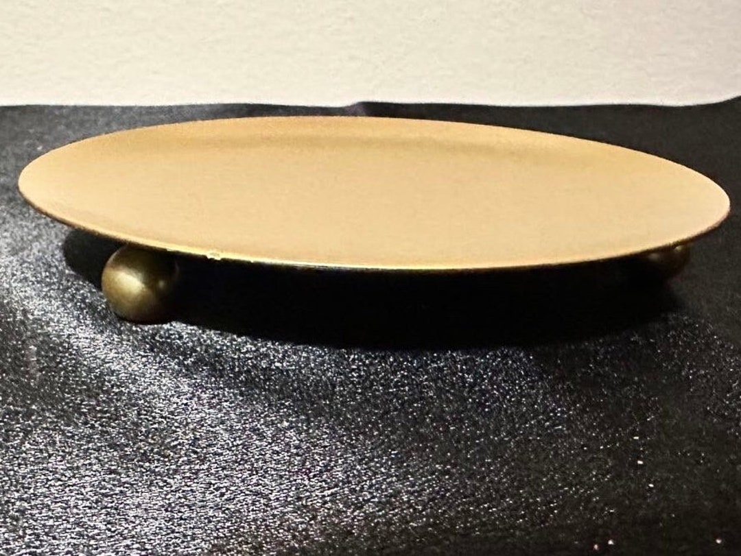 Handmade Welded Candle Plate / Holder Etsy
