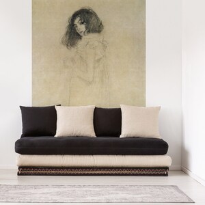 Mural Gustav Klimt | Portrait of a young woman, 1896-97 | Art | People | Paintings | Mrs. | Living room, bedroom, office wallpaper