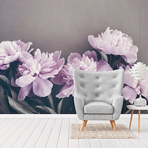 Photo Wallpaper | Pink Peonies | Bouquet | Flowers | Floral Wallpaper | Floral | Bedroom, living room, hallway wallpaper | 3.50m x 2.55m