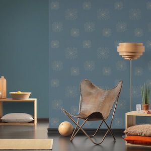 Carta da parati geometrica | carta da parati in tessuto non tessuto con pois oro verde argento | Carta da parati moderna soggiorno camera da letto corridoio e corridoio | 10,05 x 0,53 m