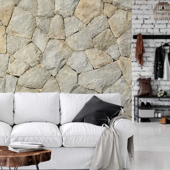 Buy Photo Wallpaper Natural Stone Wall II Stone Wallpaper Online in India - Etsy Buy Photo Wallpaper Natural Stone Wall II Stone Wallpaper Online in India - Etsy