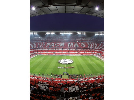 Photo Wallpaper FCB Pack Ma's Stadium Choreo FC Bayern - Etsy Photo Wallpaper FCB Pack Ma's Stadium Choreo FC Bayern - Etsy