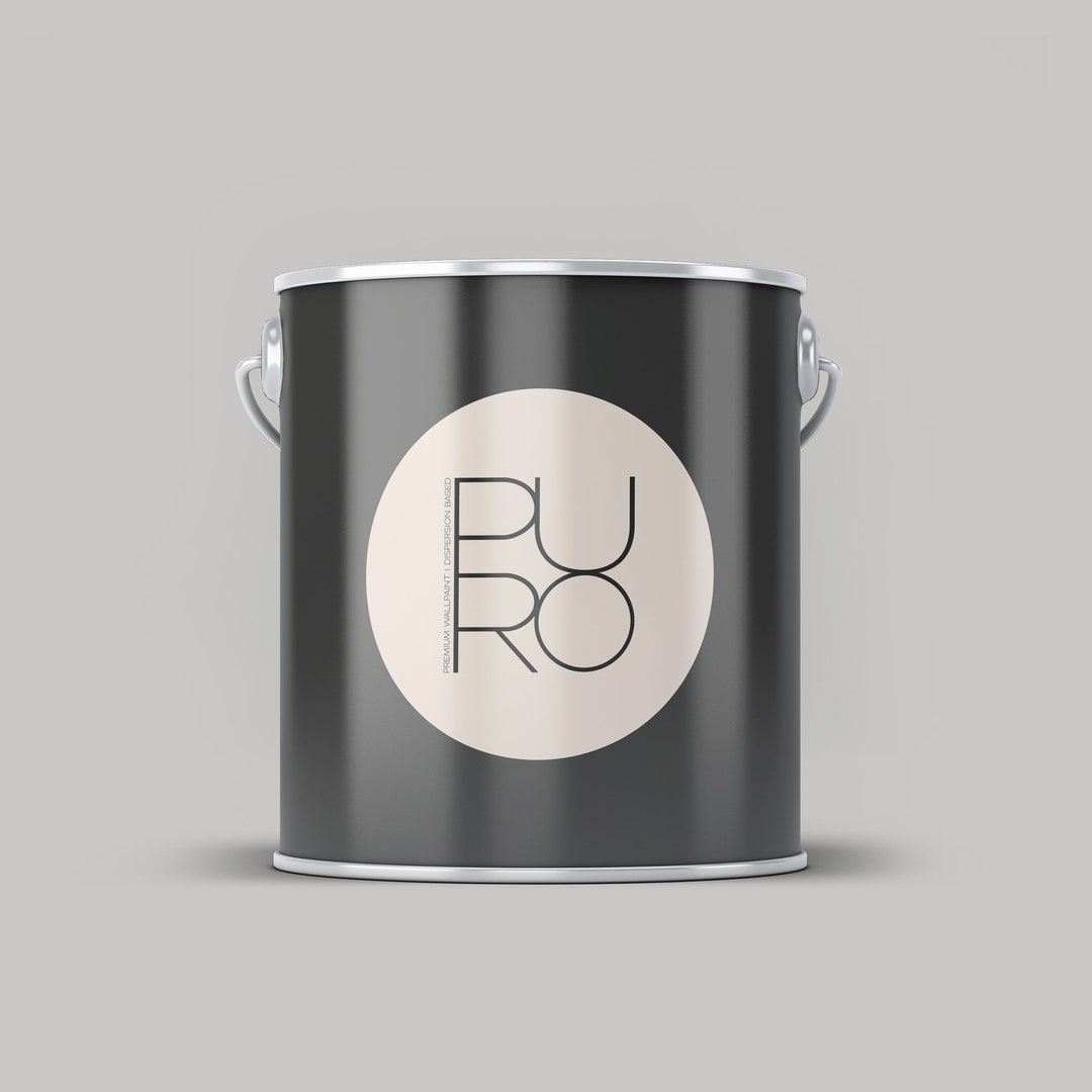 Gray PURO Wall Paint 2.5 Liters C1001 Matt Emulsion Paint Cool Gray ...