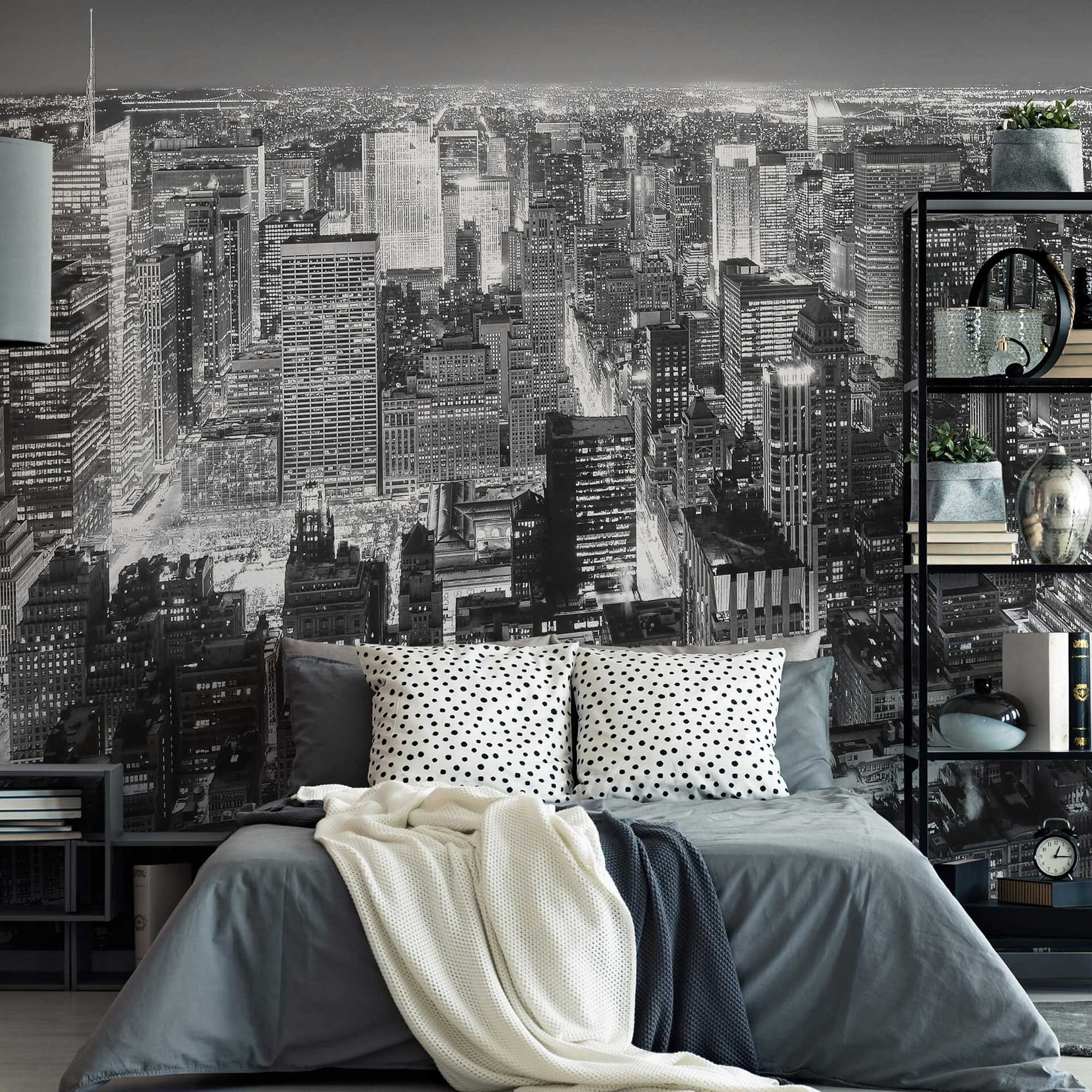 Photo Wallpaper New York Skyline Black White Modern - Etsy UK Photo Wallpaper New York Skyline Black White Modern - Etsy UK