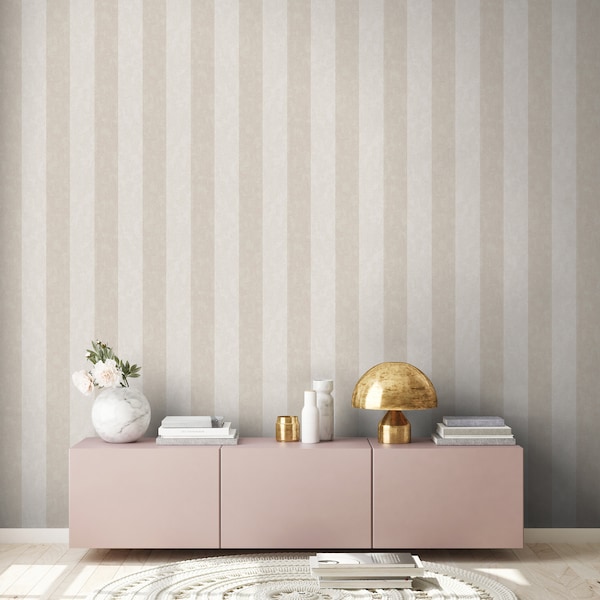 Striped Wallpaper Etsy