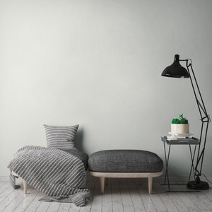Designer wallpaper modern monochrome white | Wallpaper uni | Unitapete | Bedroom, kitchen, hallway, office and living room wallpaper | 10.05mx0.53m