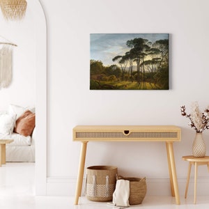 Murals Landscapes | Nature | Blue Brown | | image on canvas Canvas on stretcher frame | Decorative picture | 70 x 50