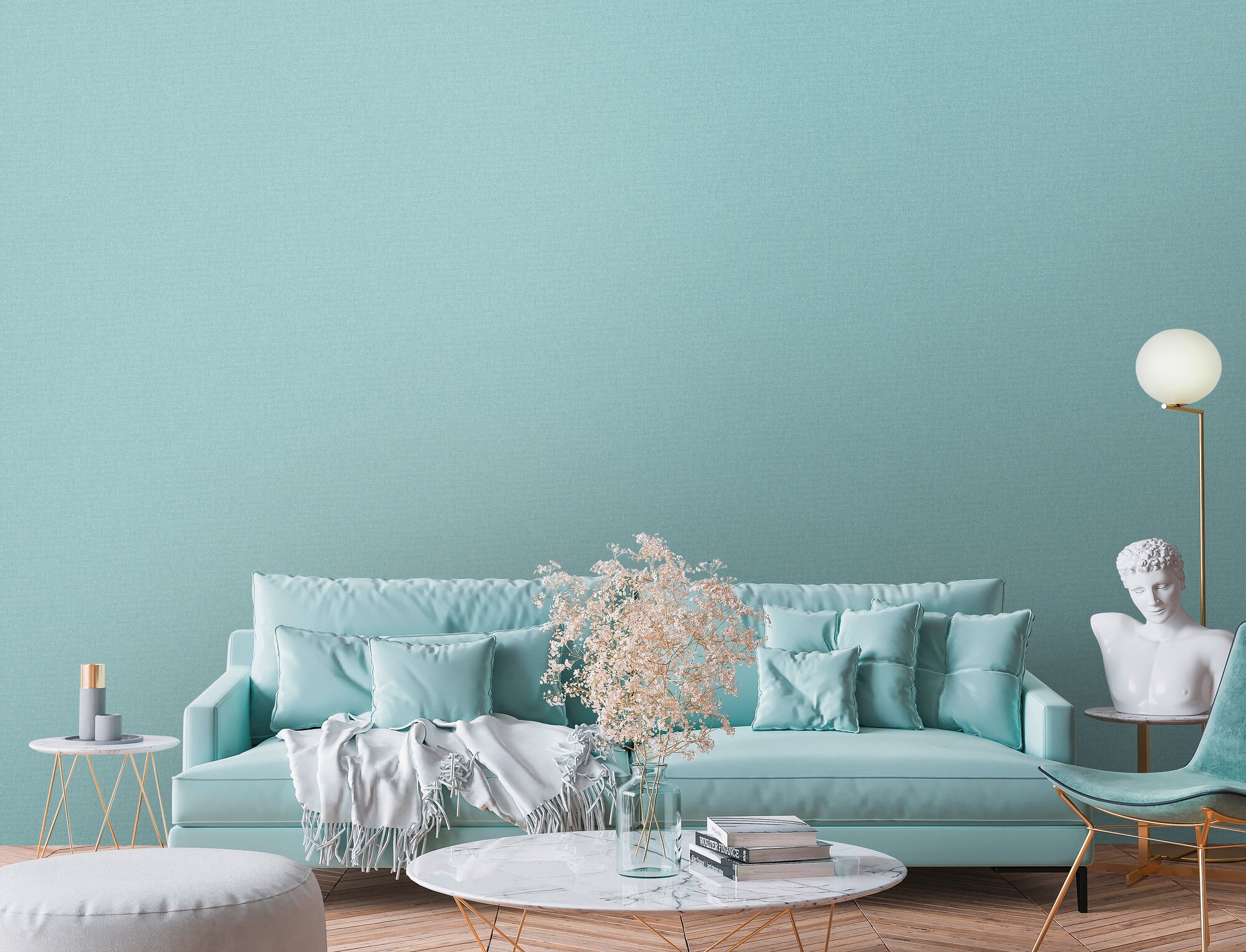 Plain turquoise wallpaper online