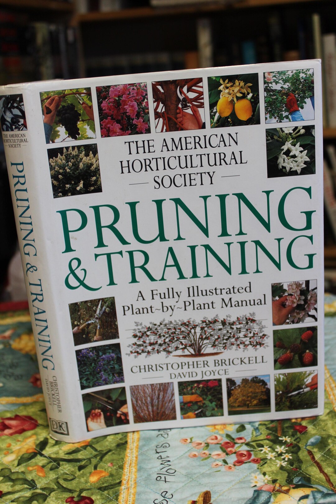 Pruning & Training, American Horticultural Society / Christopher Brickell / 1996 Hardcover ...