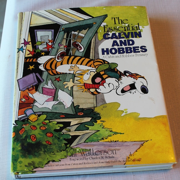 The Essential Calvin and Hobbes / Bill Watterson / Foreward Charles Schulz / 1998 Classic Cartoons/ Comic Book, Comic Strips, Humor, Fiction