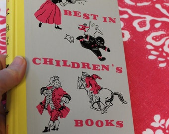 Best In Children's Books / 1958 Illustrated HC / Louisa May Alcott, Longfellow, Flack, Hans Christian Andersen, Classic Bedtime Stories
