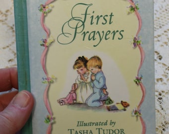 First Prayers Book, Tasha Tudor Illustrations, 1980 Hardcover