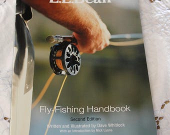L.L. Bean Fly-Fishing Handbook / Dave Whitlock/ Illustrated Softcover/ Fisherman's Book/ Tackle, Assembling, Casting, How-to, Reference