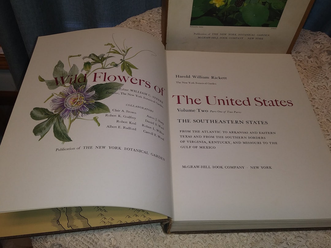 Wild Flowers of the United States, the Southeastern States, 2 Volumes